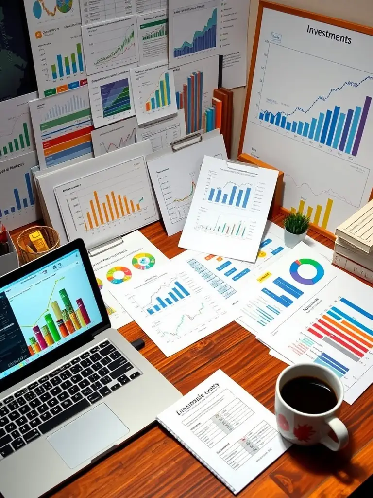 A secure online platform showing real-time investment performance data, emphasizing transparency and client access to their portfolios.
